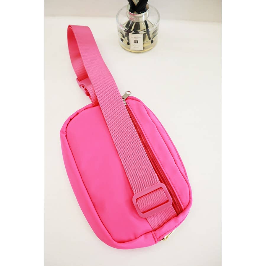 Solid Color Crossbody Fanny Pack Belt Bag, The Feathered Farmhouse