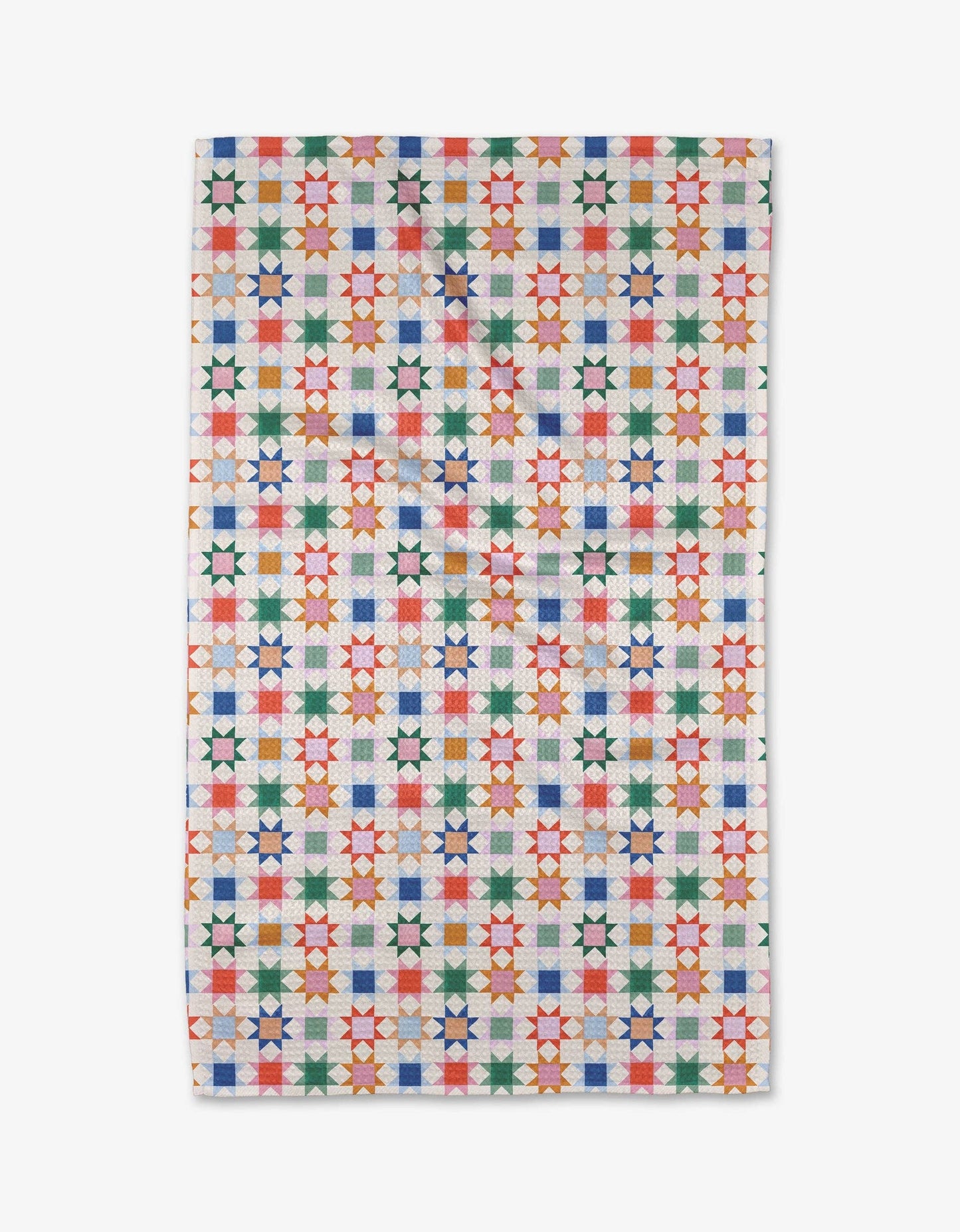 Patchwork Picnic Tea Towel, Feathered Farmhouse