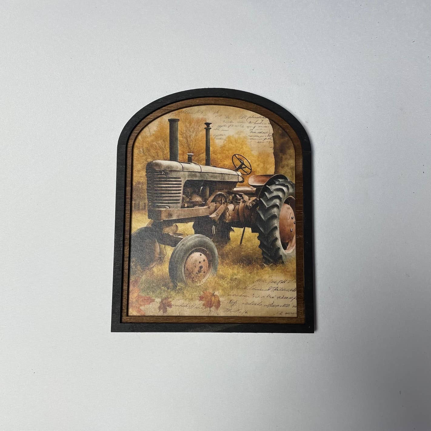 Antique Tractor Arch, Feathered Farmhouse
