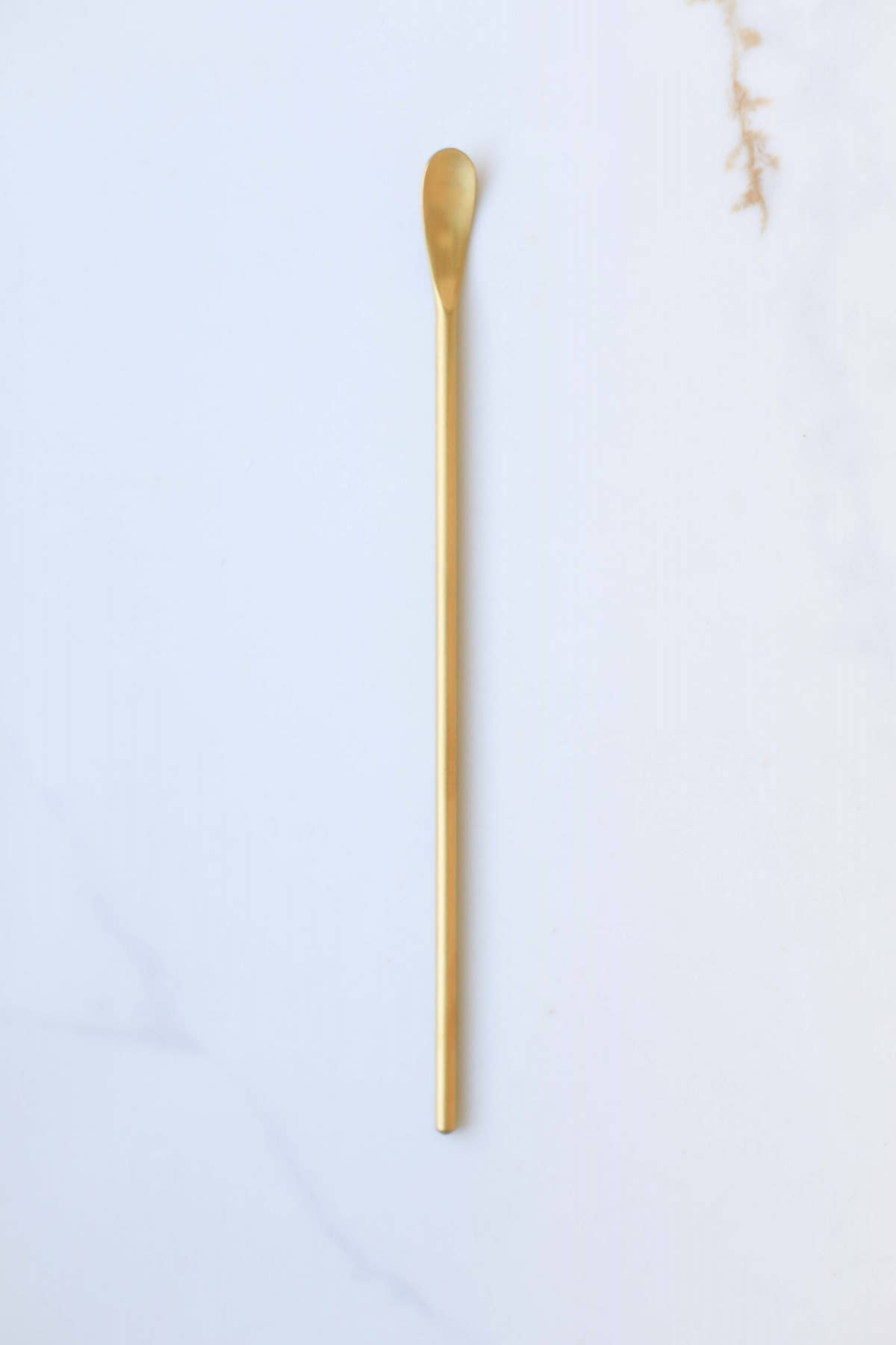 Stainless Steel Stirring Spoon, Feathered Farmhouse