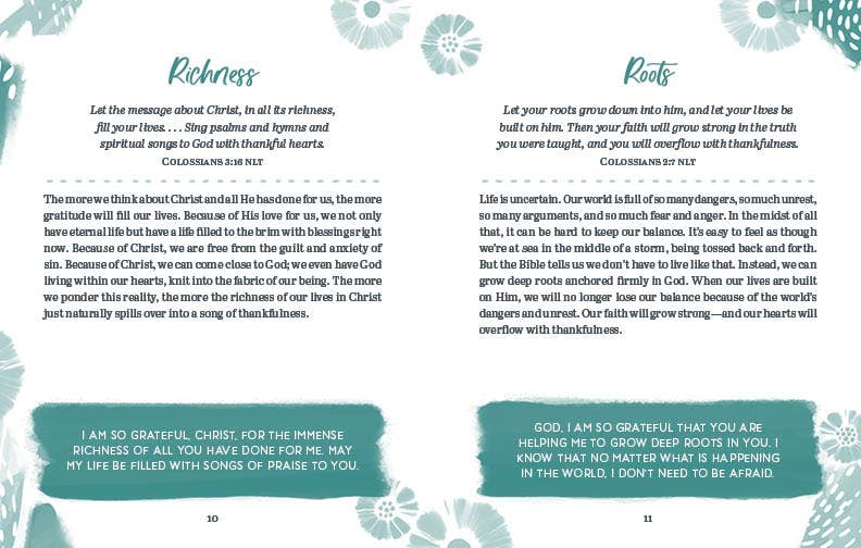 3-Minute Devotions for a Thankful Heart