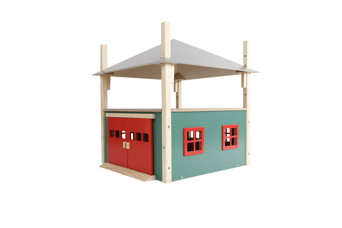 Kids Globe 1:32 Scale Wood Hay Barn