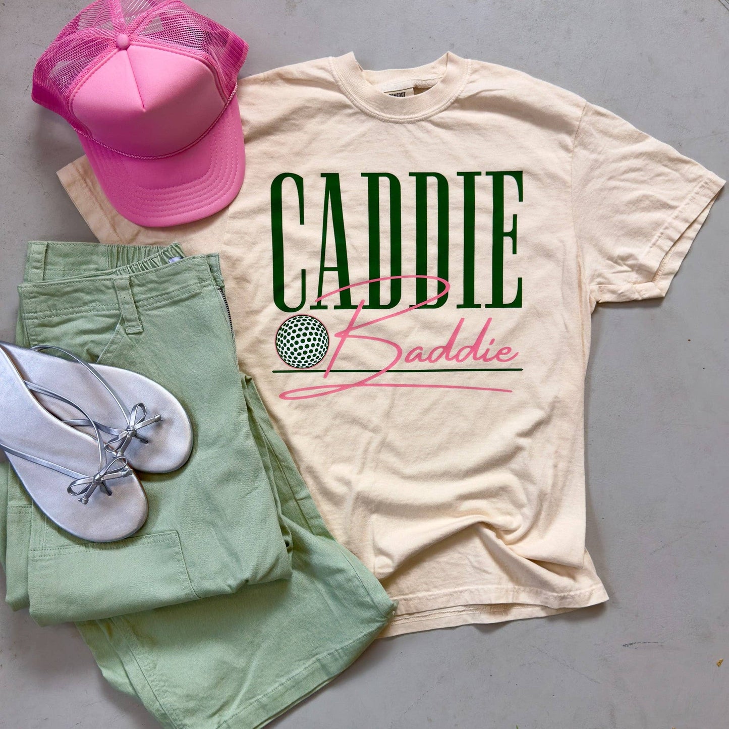 Caddie Baddie Golf Tee, Feathered Farmhouse