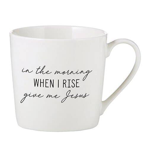 In The Morning When I Rise Mug, The Feathered Farmhouse