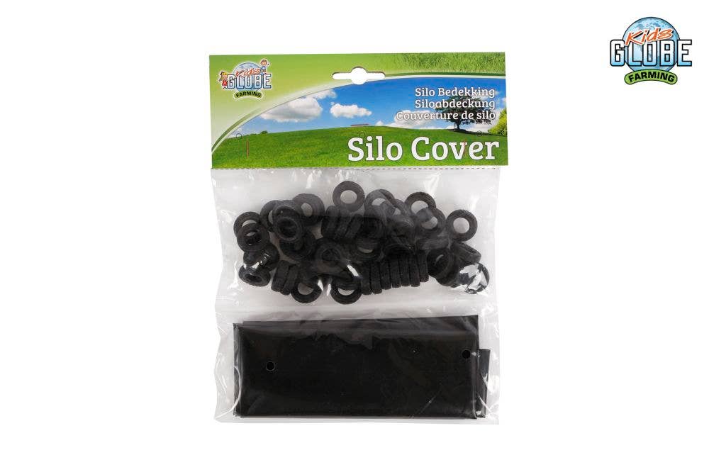 Slotsilo Cover And 50 Straps Set, Feathered Farmhouse