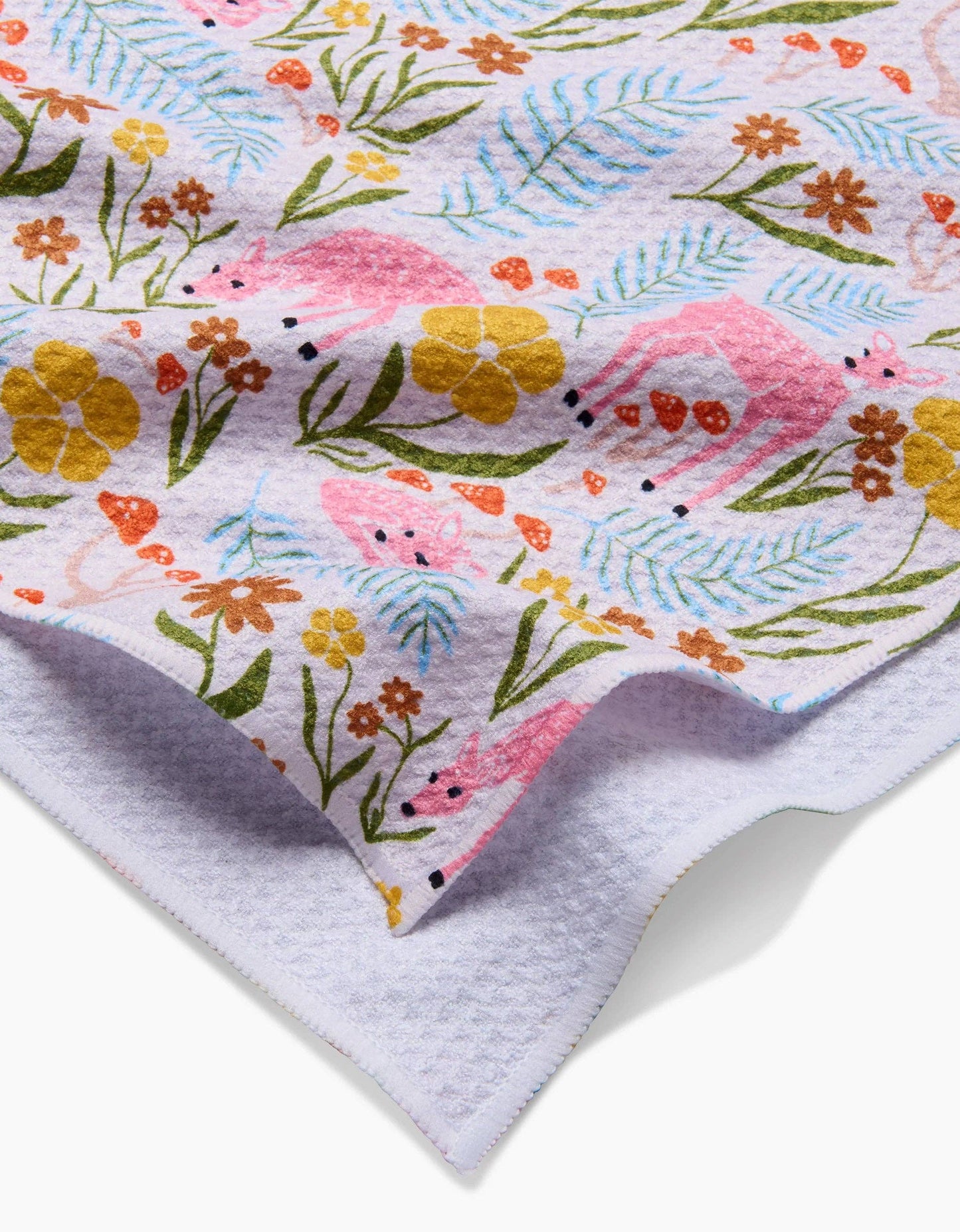 Fern and Fawn Tea Towel, Feathered Farmhouse