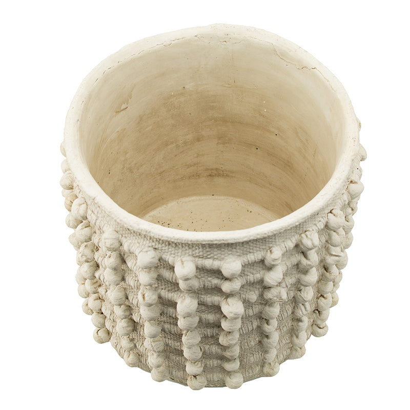 Cement Pom Pom Planters, The Feathered Farmhouse