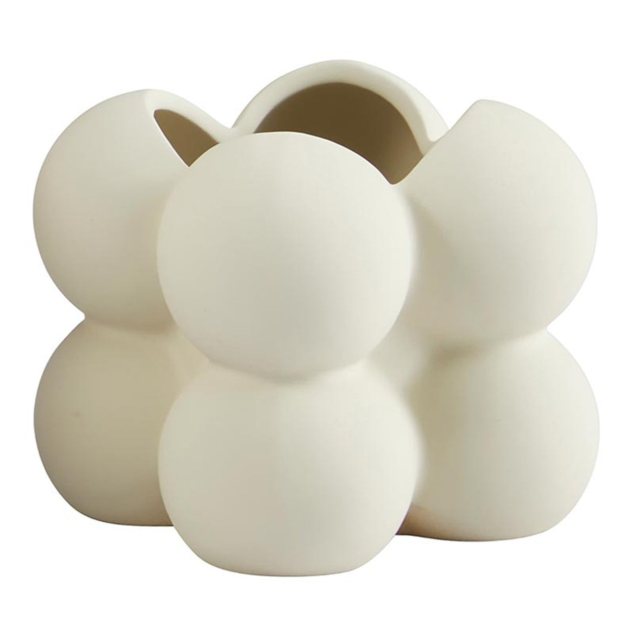 Matte Seafoam Bubble Pot, Feathered Farmhouse