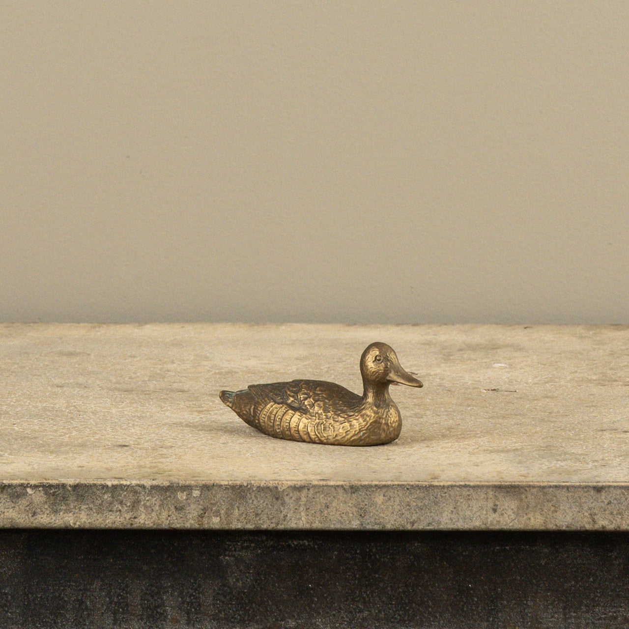 Gold Sitting Duck, Feathered Farmhouse