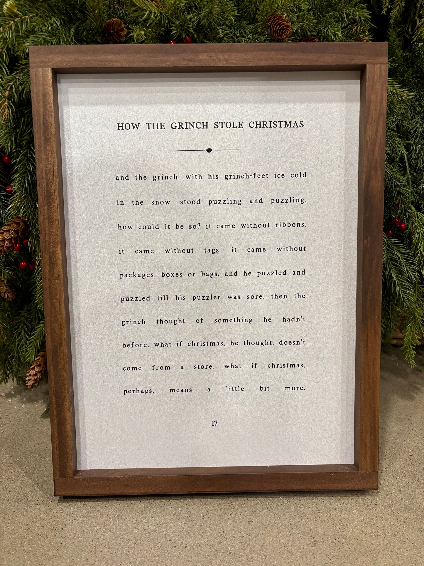 How the Grinch Stole Christmas Wood Sign