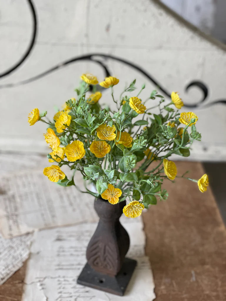 Yellow Evening Primrose Bush, The Feathered Farmhouse