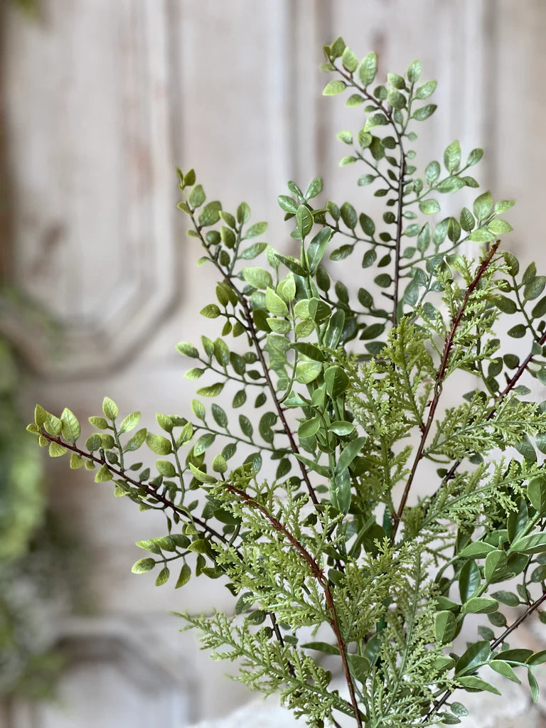 Traipsing Greens Spray, Feathered Farmhouse