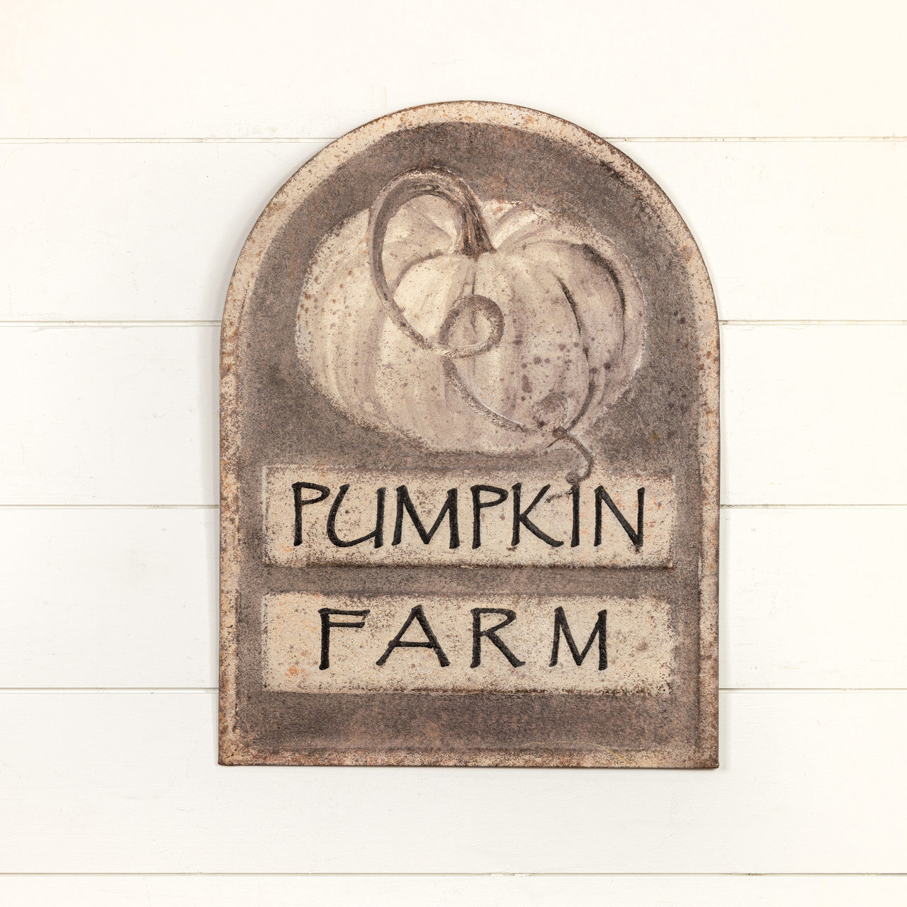 White Pumpkin Farm Sign