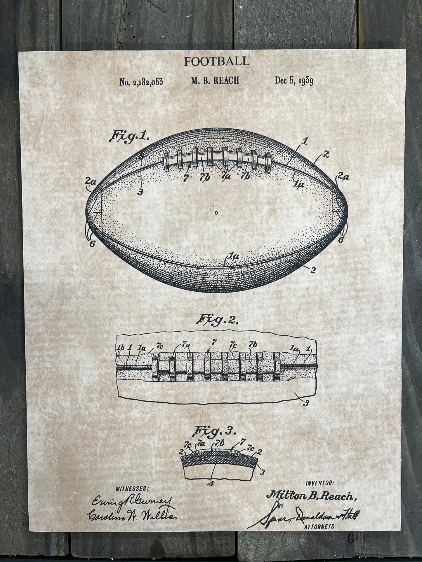 Football Map, The Feathered Farmhouse