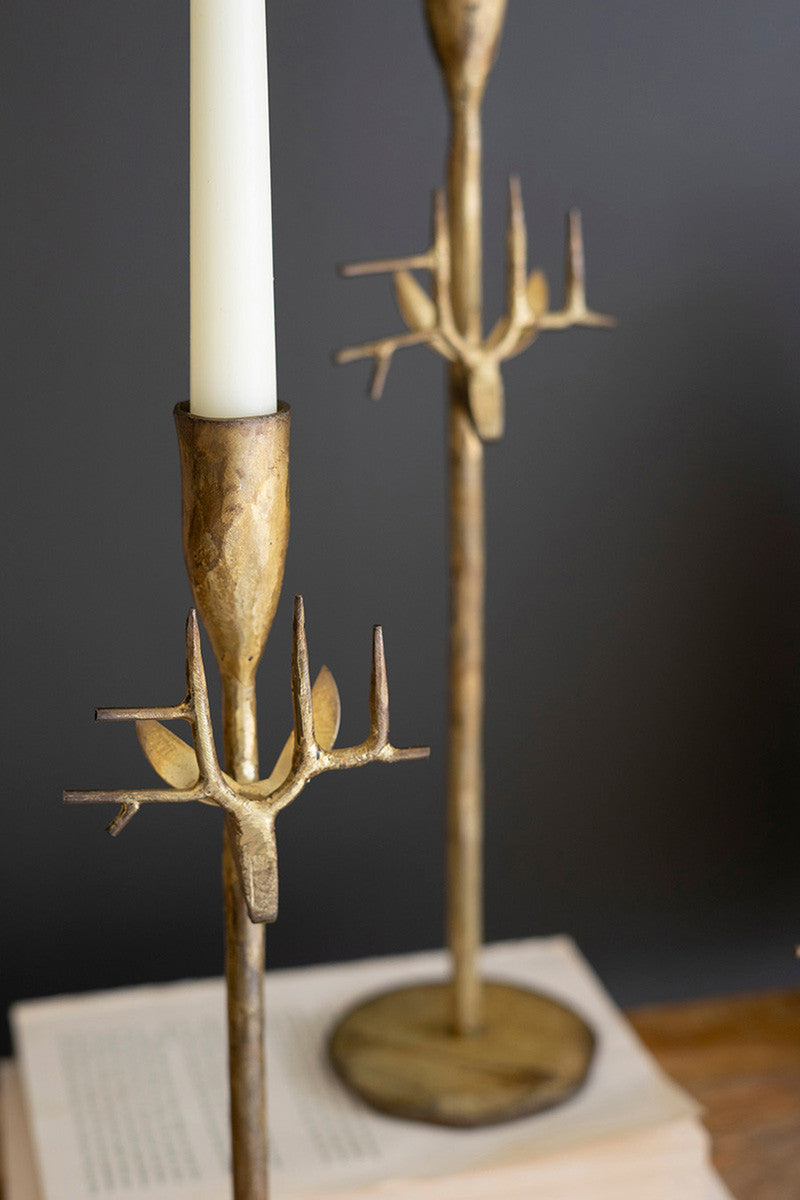 Deer Taper Holders, The Feathered Farmhouse