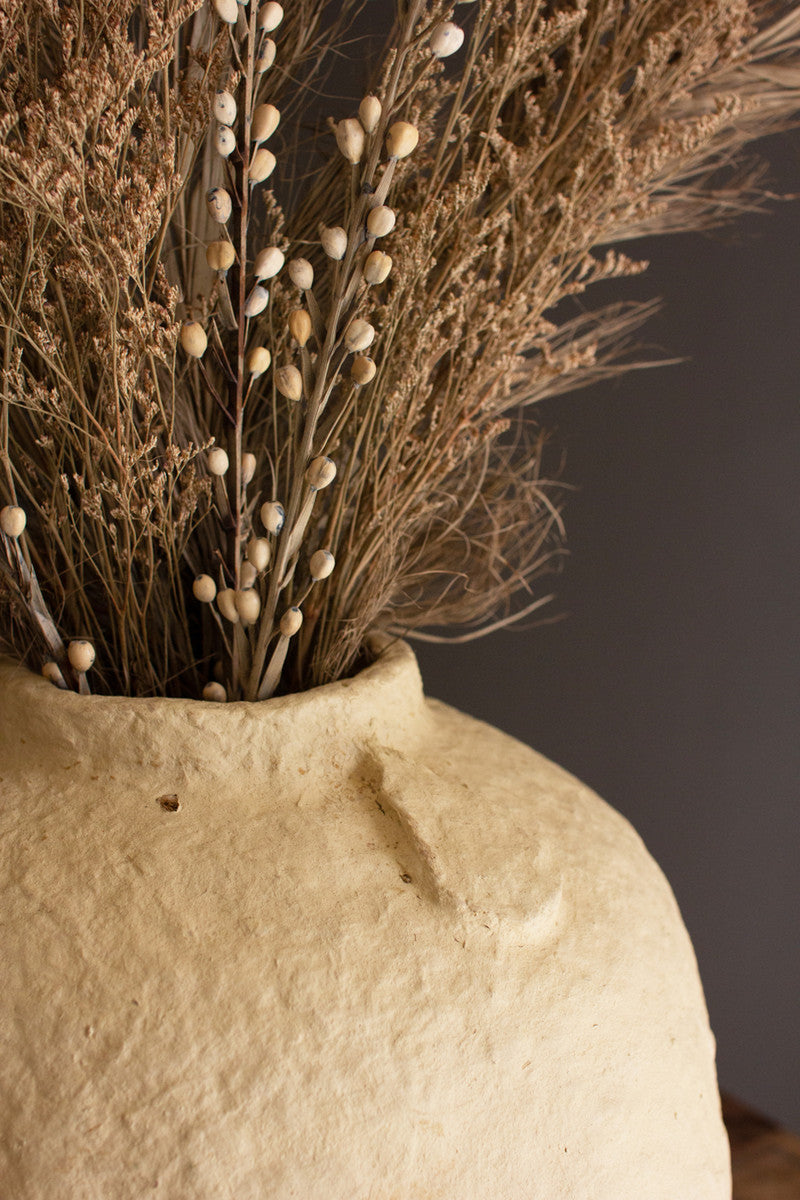 Paper Mache Urn, The Feathered Farmhouse