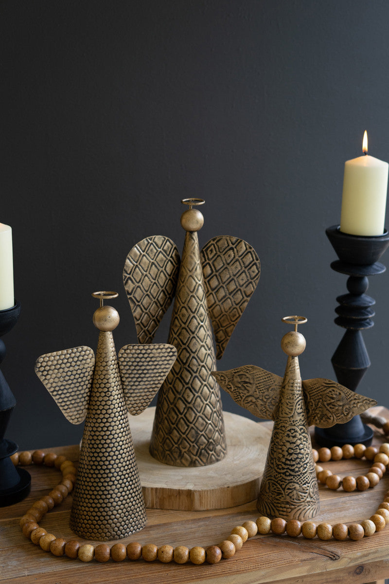 Antique Gold Angels, The Feathered Farmhouse