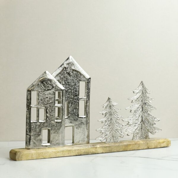 Double House + Tree Tabletop, The Feathered Farmhouse