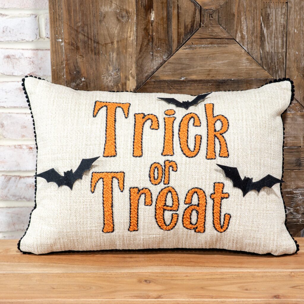 Trick or Treat Pillow, The Feathered Farmhouse