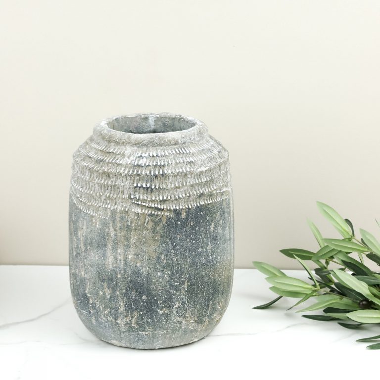 Black Boho Vase