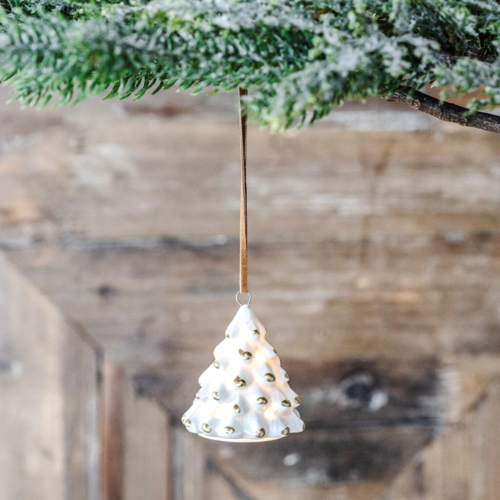LED Tree Ornament, The Feathered Farmhouse