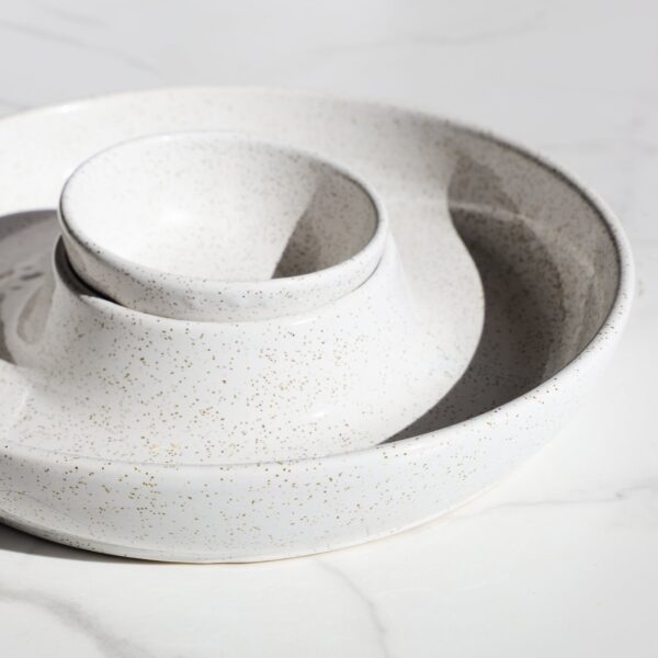 Serving Dish w/ Bowl, The Feathered Farmhouse