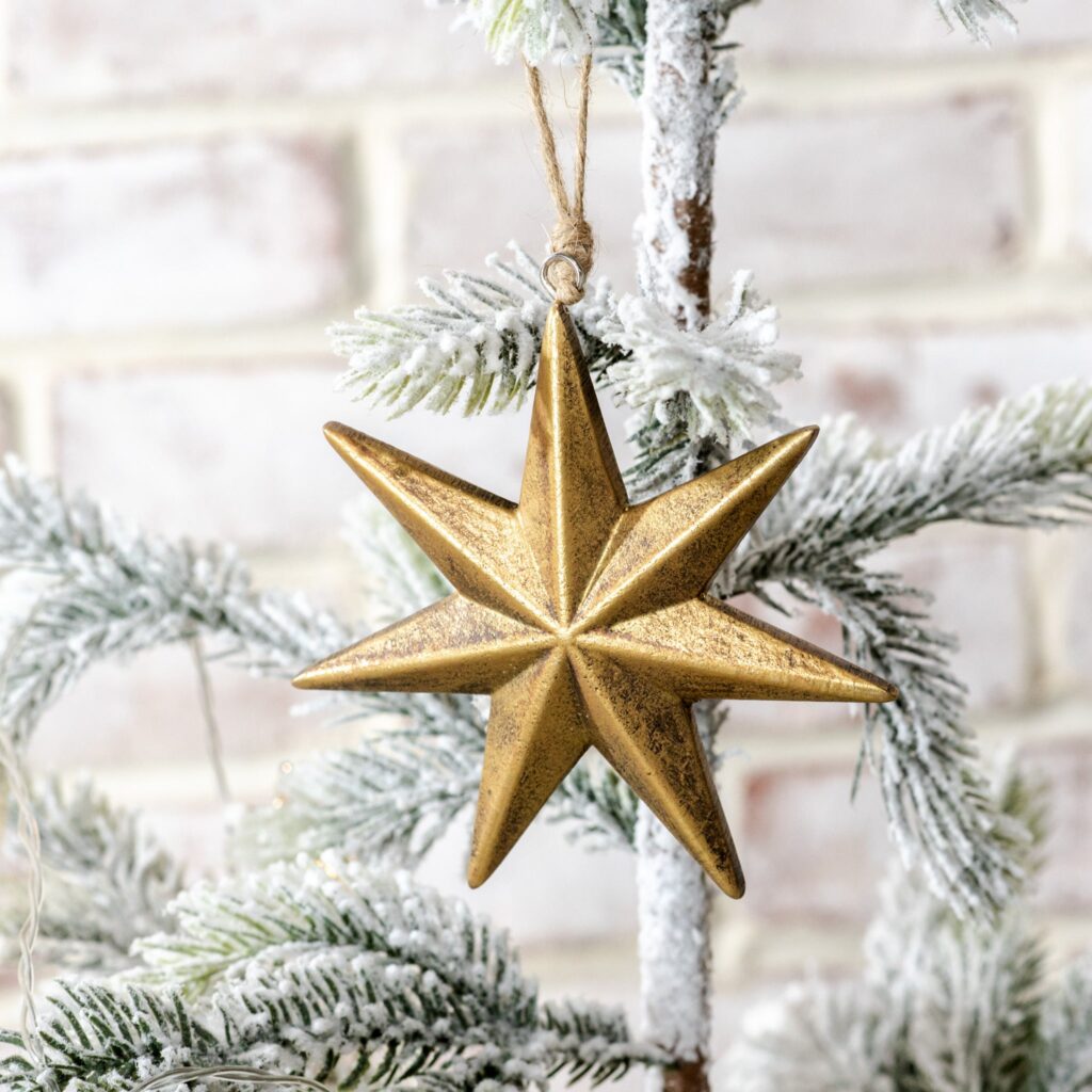 Polygonal Star Ornament, The Feathered Farmhouse