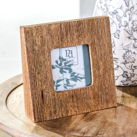 Standing Natural Wood Frame, The Feathered Farmhouse