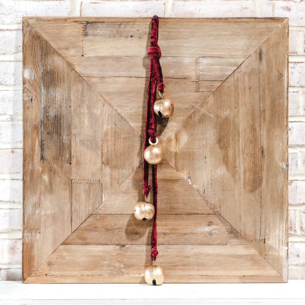 Red Velvet Rope Bells, The Feathered Farmhouse