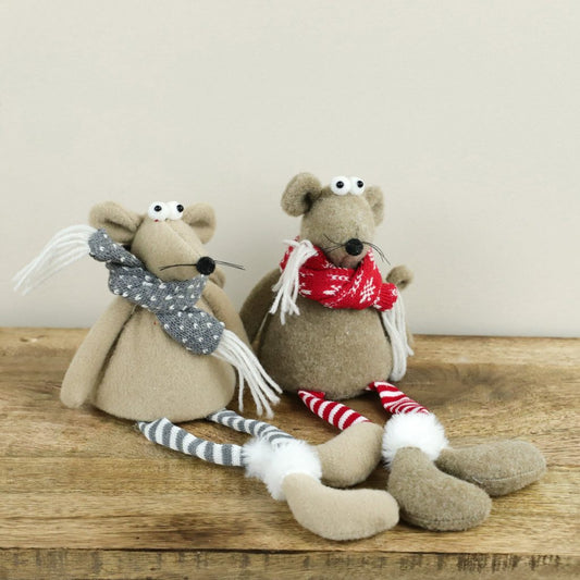 Plush Mice, The Feathered Farmhouse