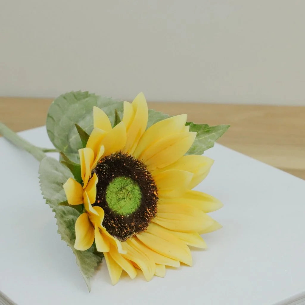 Yellow Real Touch Flower, The Feathered Farmhouse