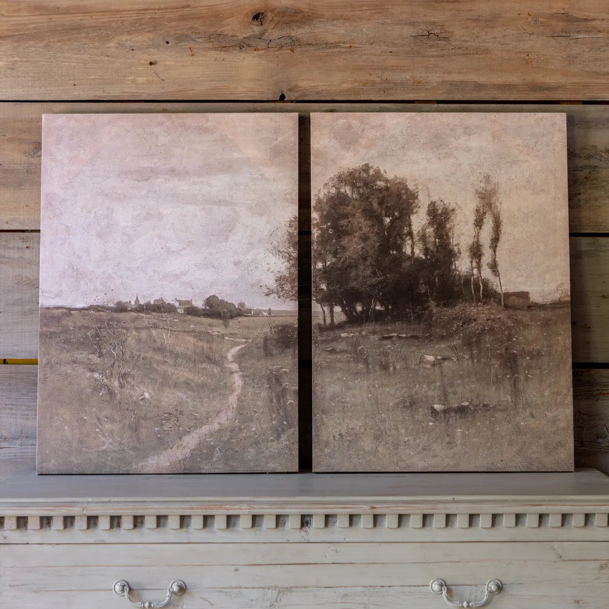 Heritage Trail Prints, Feathered Farmhouse