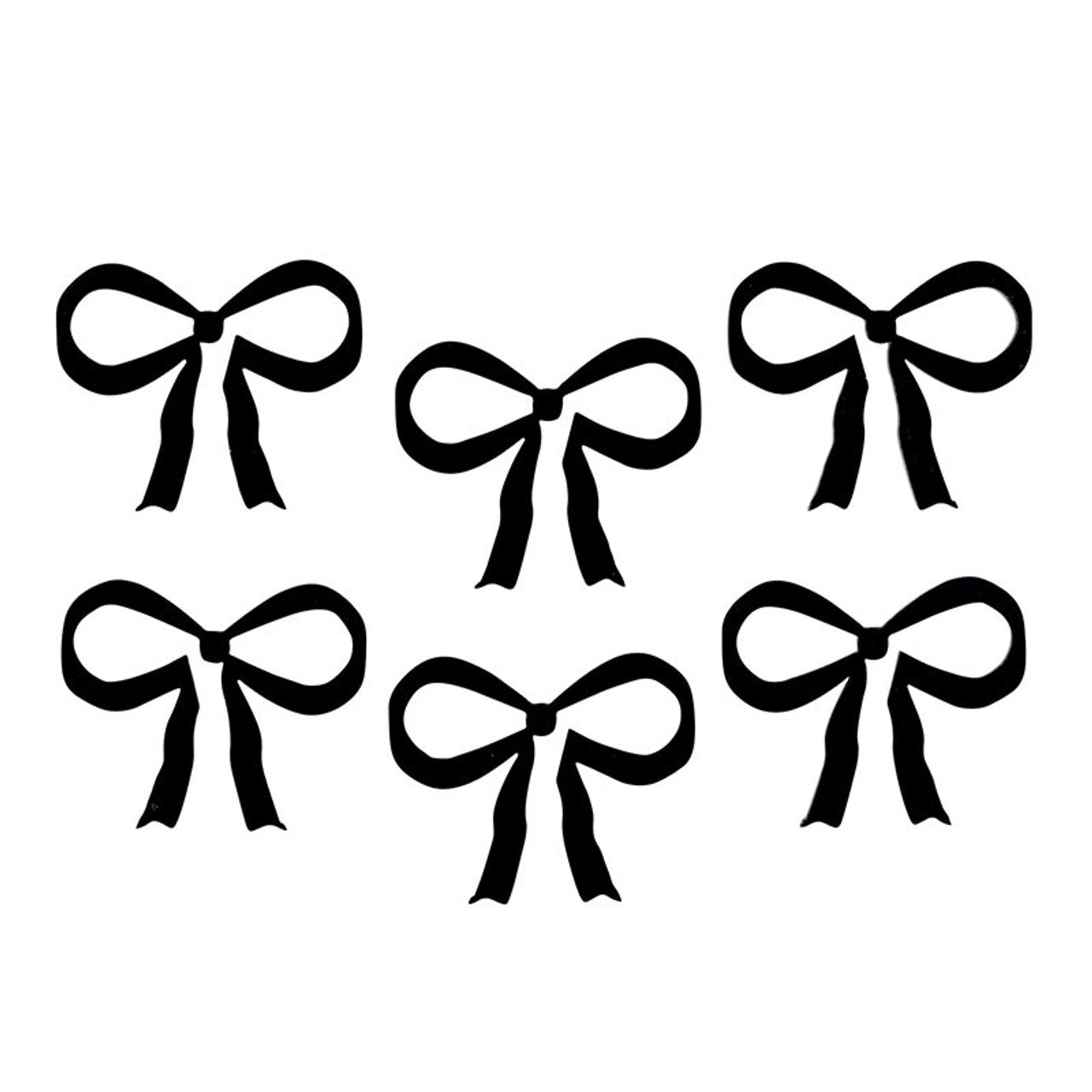 Bow Acrylic Drink Markers, Feathered Farmhouse