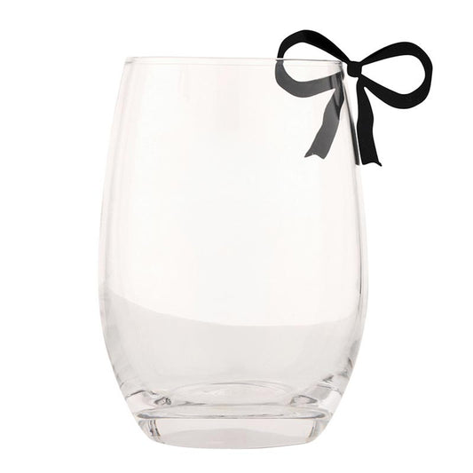 Bow Acrylic Drink Markers, Feathered Farmhouse