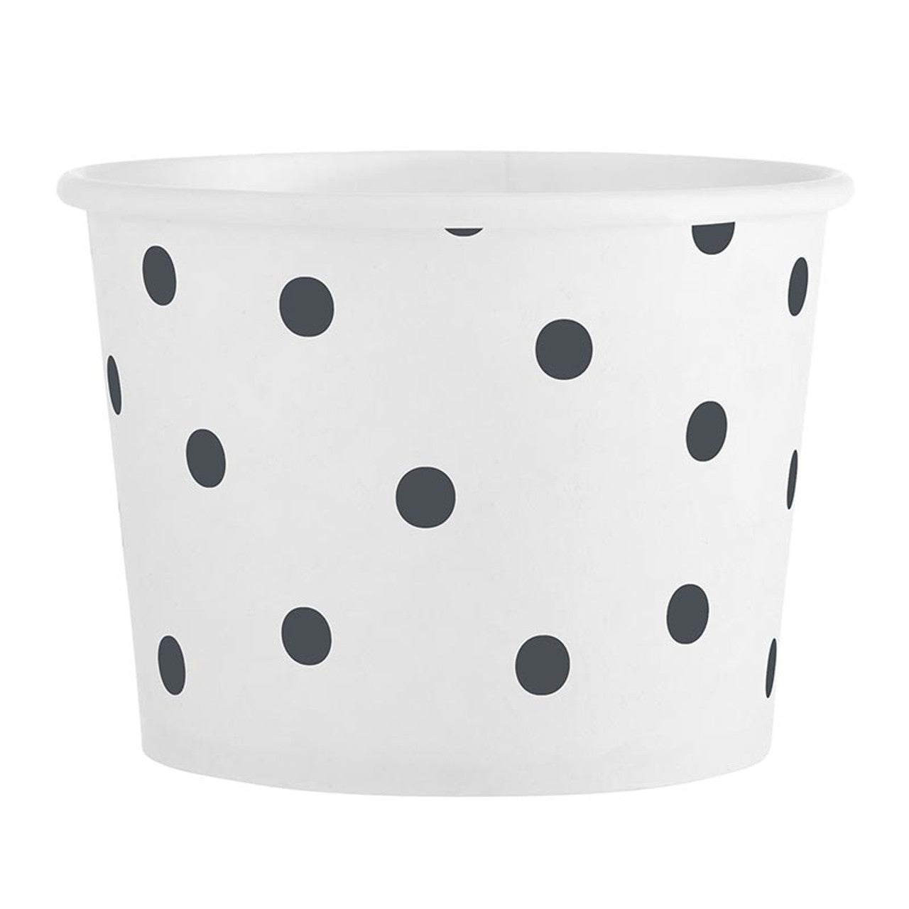 Dots Paper Ice Cream Cups, Feathered Farmhouse