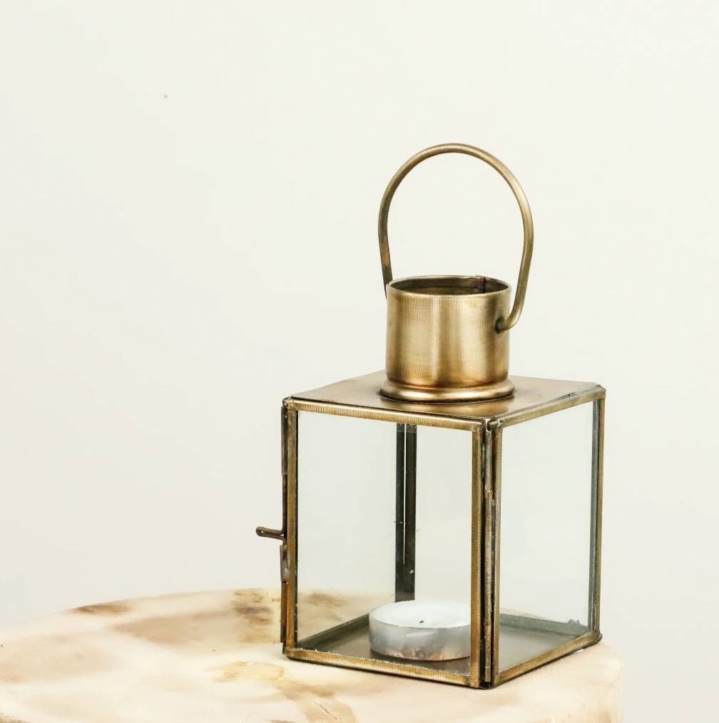 Brass Lantern, The Feathered Farmhouse