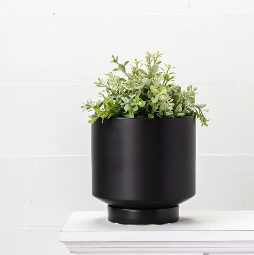 Black Planter, The Feathered Farmhouse