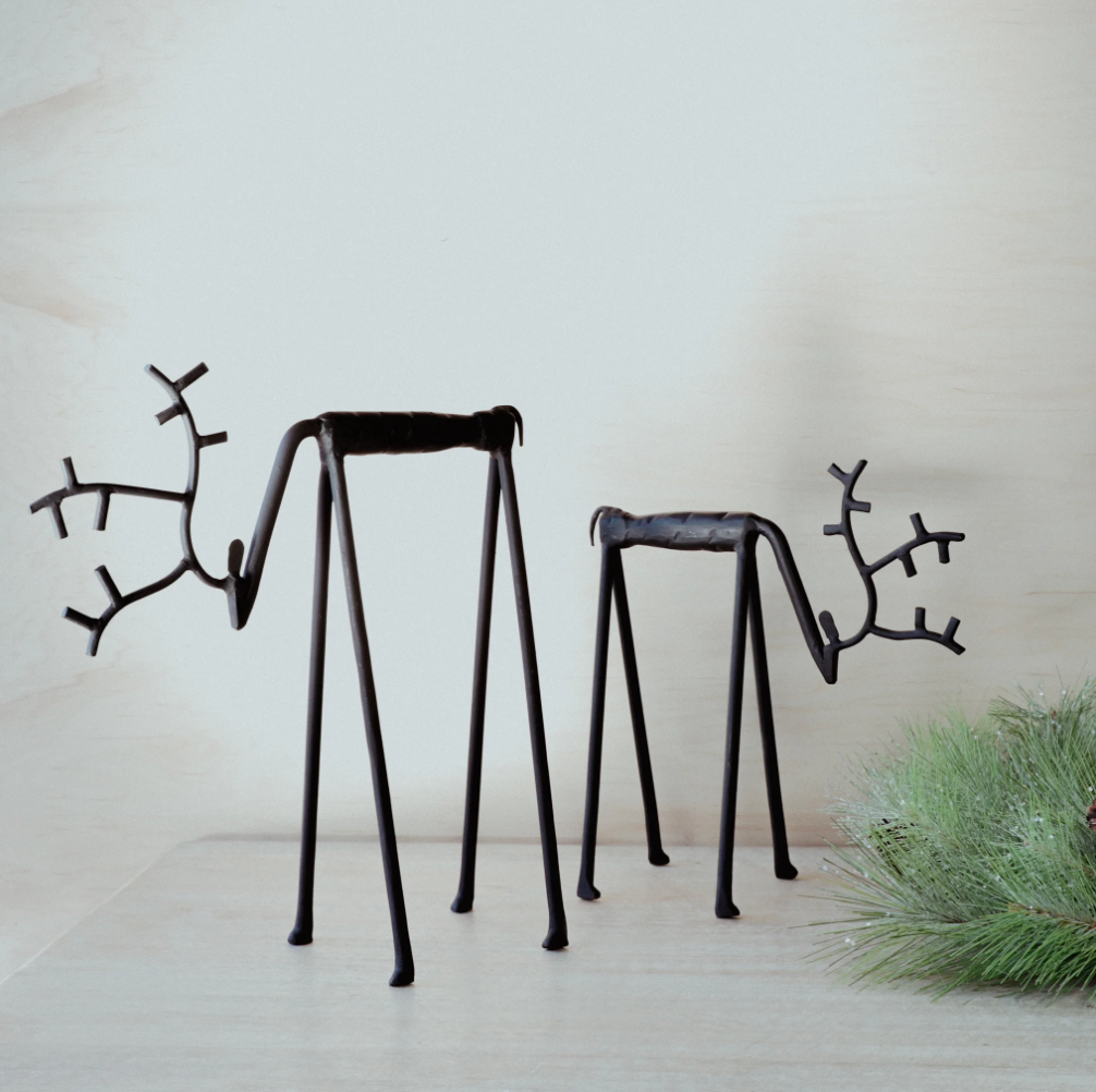 Head Down Deer, The Feathered Farmhouse