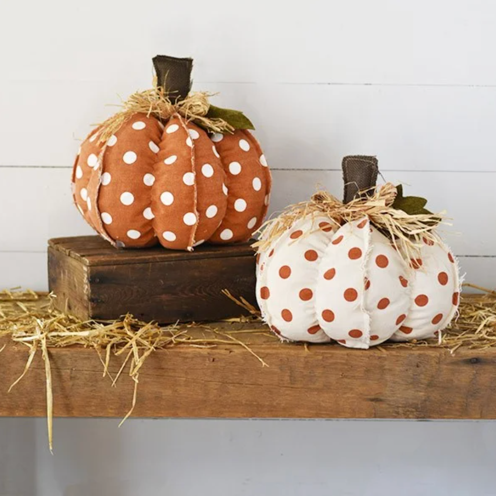 Fall Dot Pumpkin, The Feathered Farmhouse