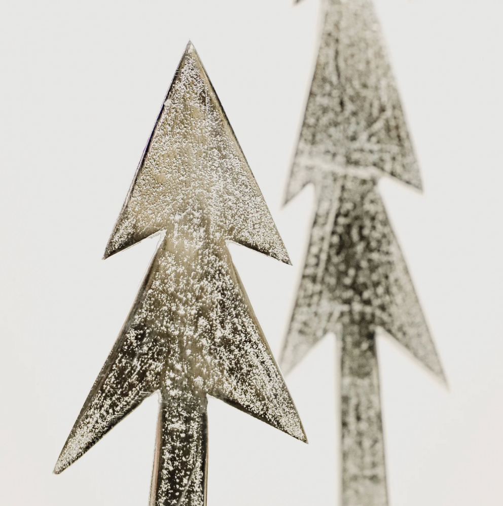 Nickle Plated Trees, The Feathered Farmhouse