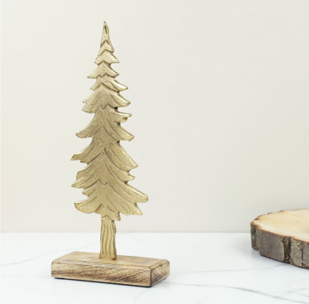 Gold Tree Tabletop, The Feathered Farmhouse