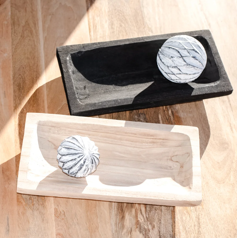 Rectangle Wood Trays, The Feathered Farmhouse