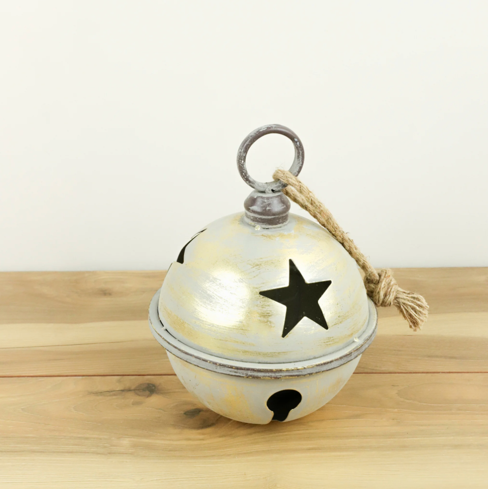 Brushed Gold Bell, The Feathered Farmhouse