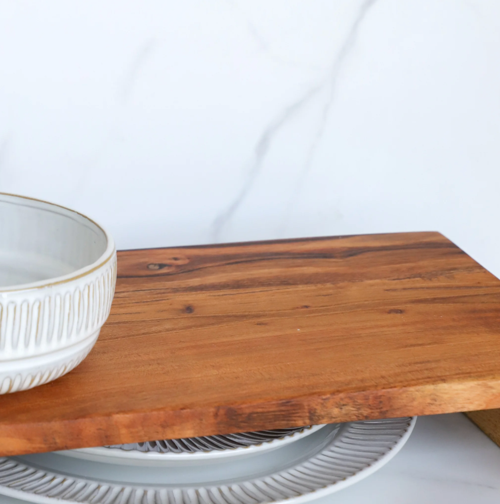 Natural Wood Riser, The Feathered Farmhouse