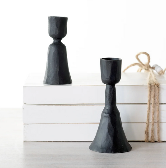 Black Candle Stands, The Feathered Farmhouse