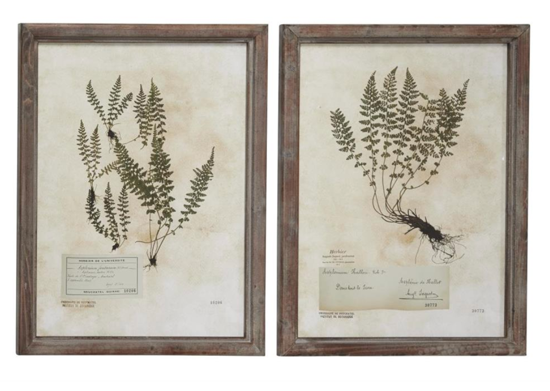 Wood Leaf Wall Art, The Feathered Farmhouse