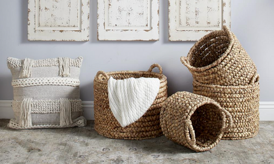 Dried Plant Basket, The Feathered Farmhouse