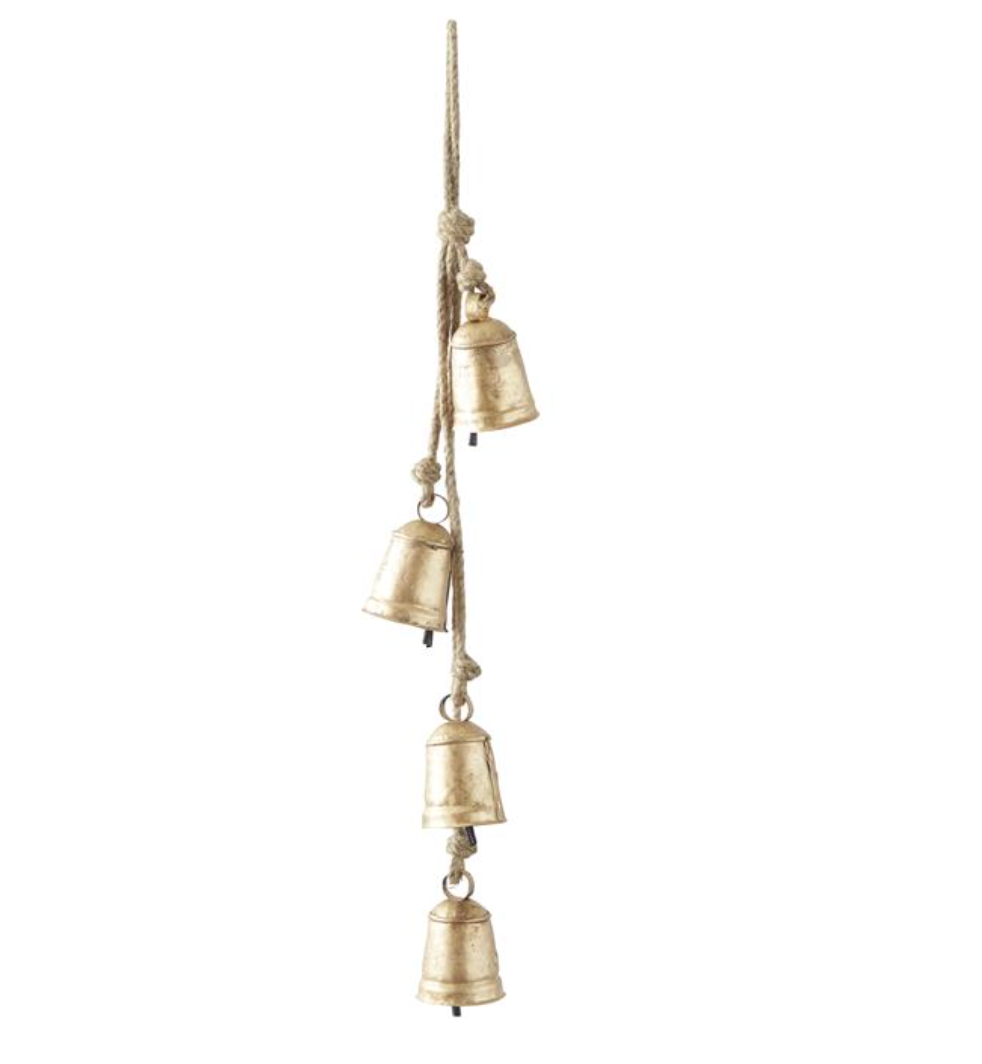 Gold Metal Bells, The Feathered Farmhouse
