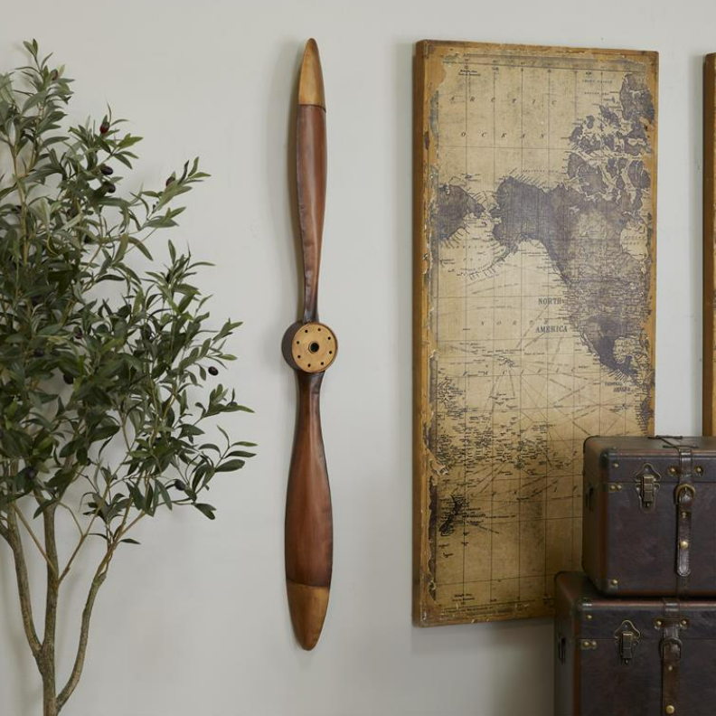 Metal Wall Propeller, The Feathered Farmhouse