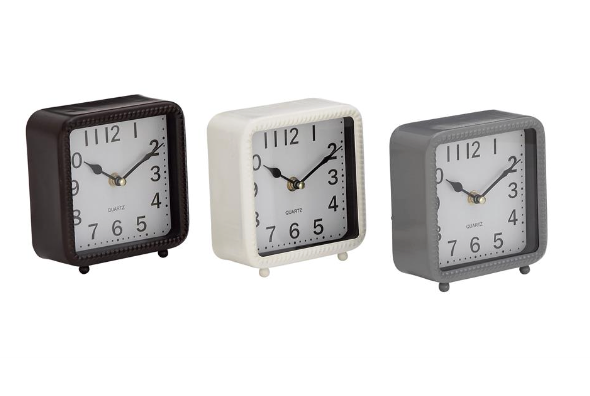 Metal Clock, The Feathered Farmhouse